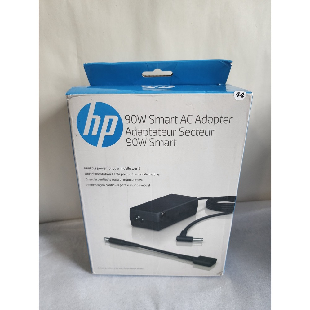 HP 90W Smart AC Adapter Laptop Charger with 4.5mm to 7.4mm Dongle H6Y90AA